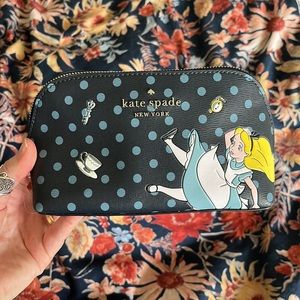 Kate Spade x Disney Alice in Wonderland Cosmetic Bag